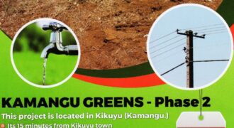Kamangu greens phase II 50X100 PLOTS